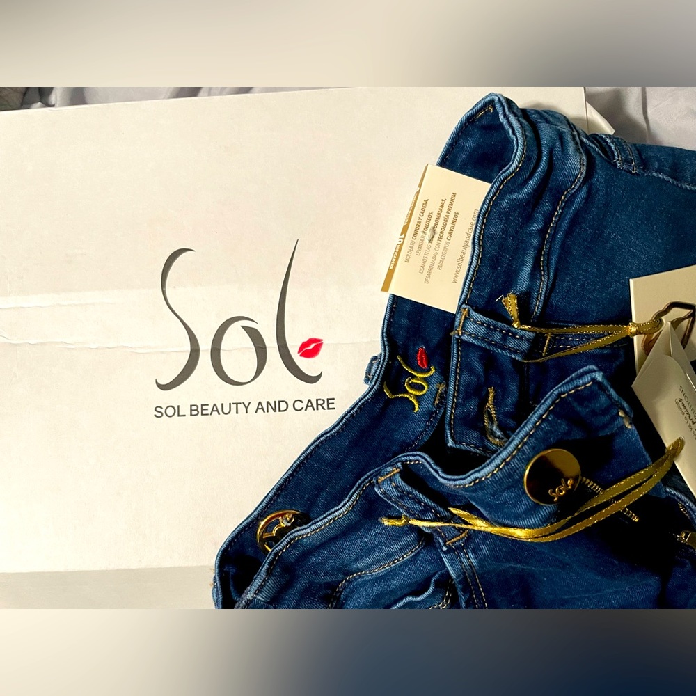 Sol Beauty and Care Push Up Jeans Icon 4-10 / BLUE